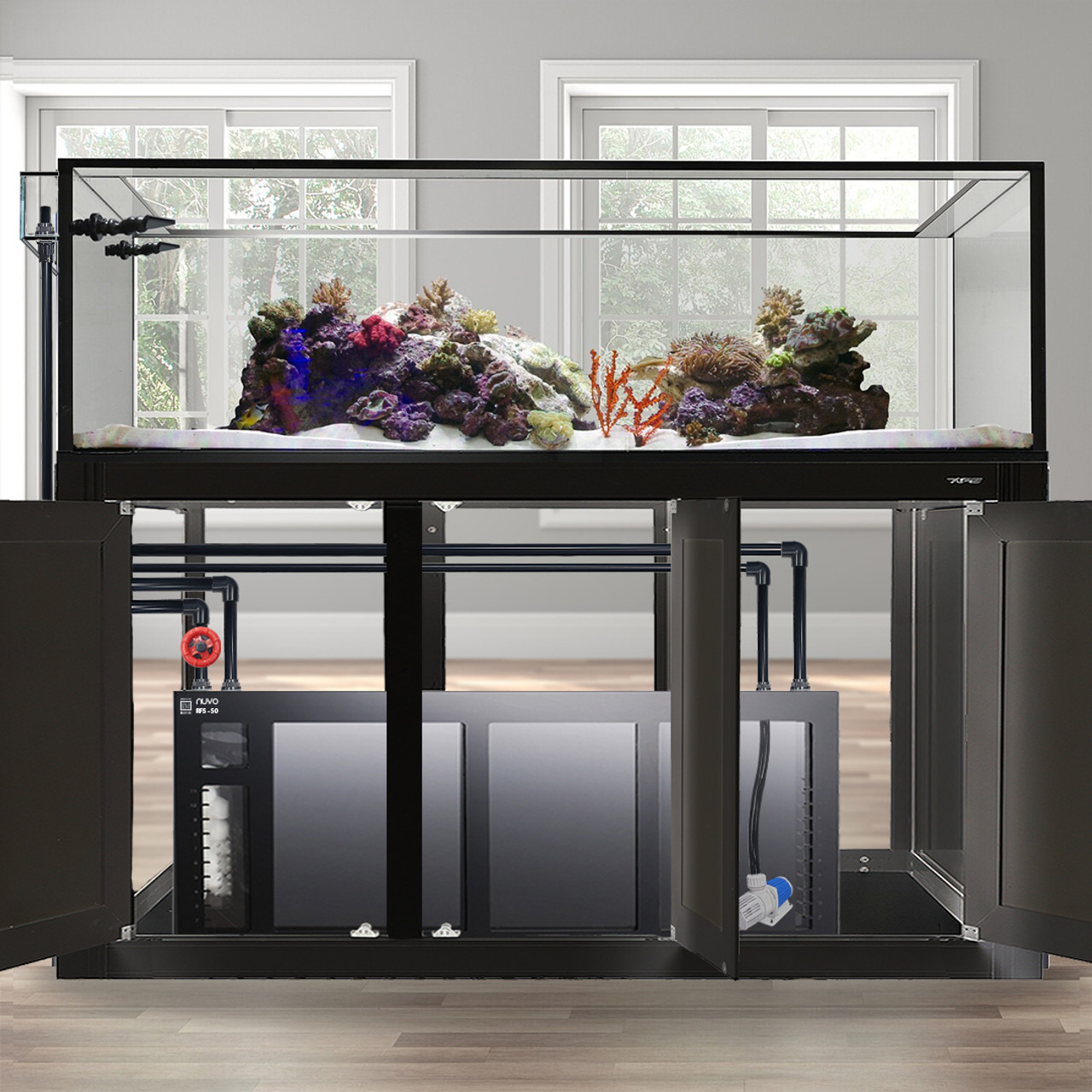 EXT 200 Peninsula Complete Reef System – Black (Made to Order) - Innovative  Marine 