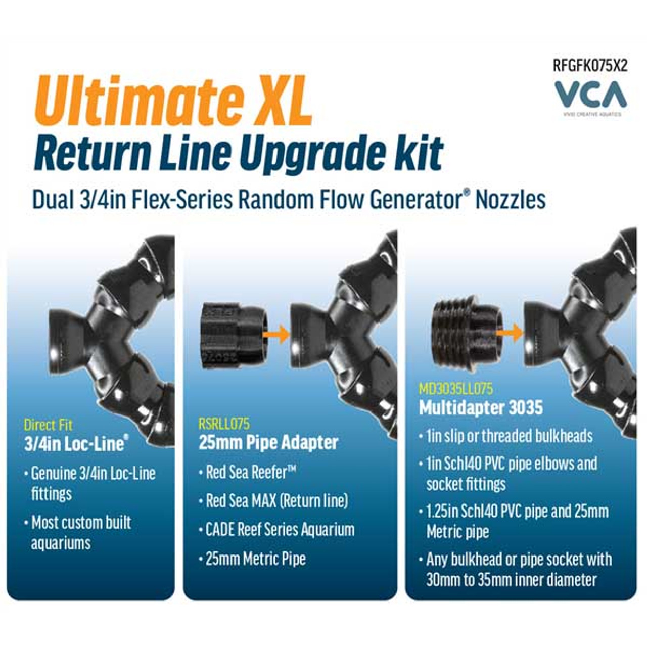 VYXLXLXY専用ページ VCA Flex Series - Ultimate XL Return Line Upgrade Kit - Dual
