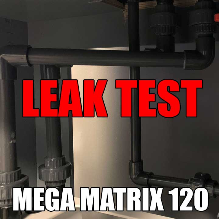 Leak Testing Your Saltwater Aquarium