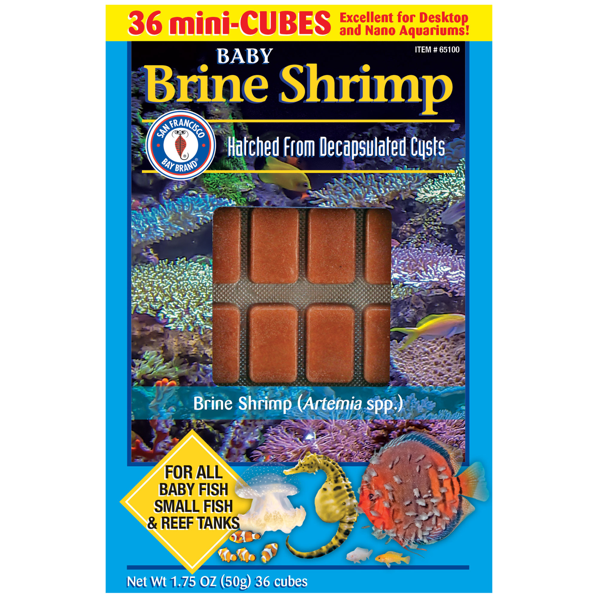 Frozen Fish Food Saltwater & Marine Reef Aquariums