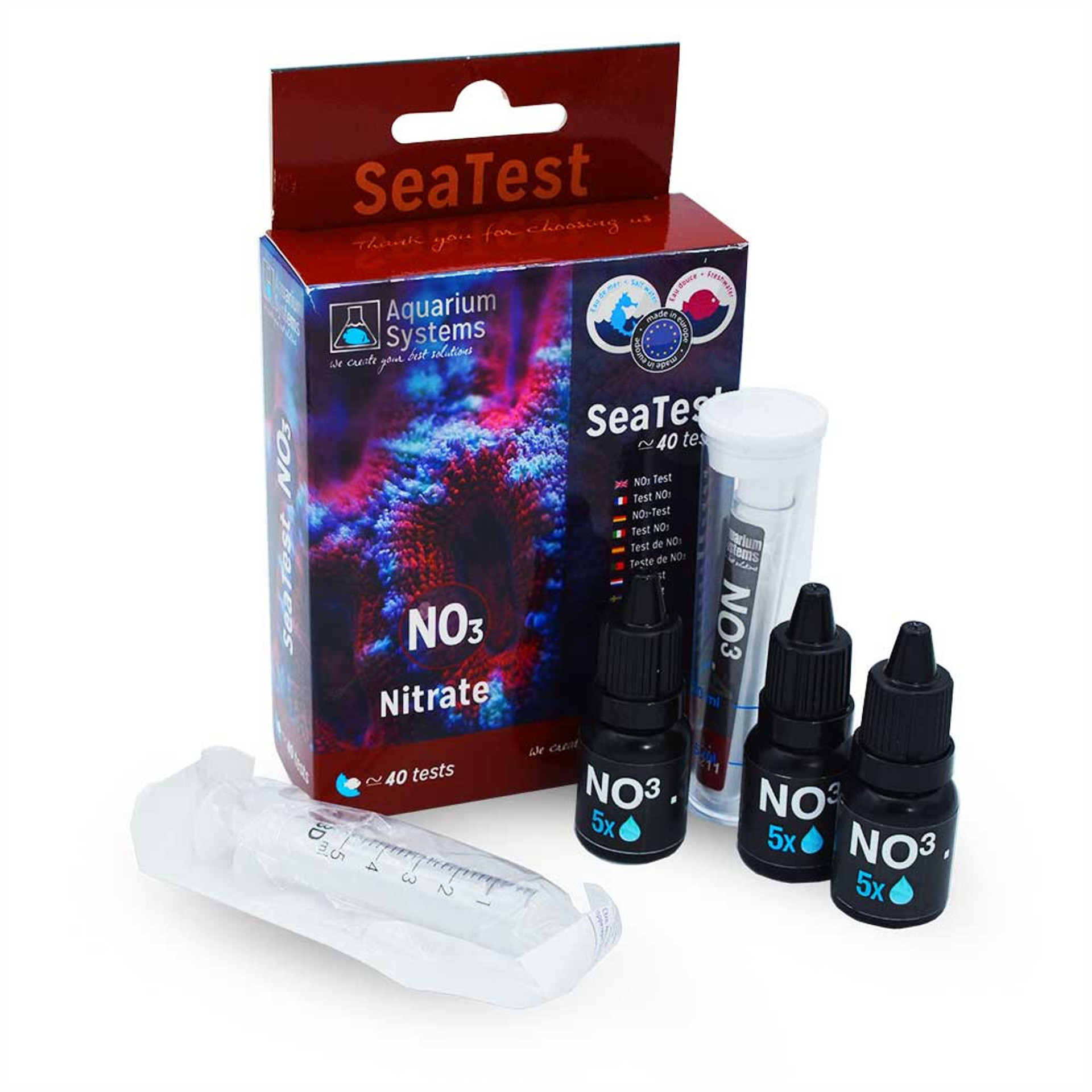 Nitrate Test Kit 40 Tests Asf 8758