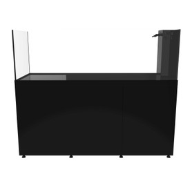 ProStar Rimless V2 230 Gallon Peninsula Aquarium w/ BLACK Stand - Pro Clear Aquatic Systems