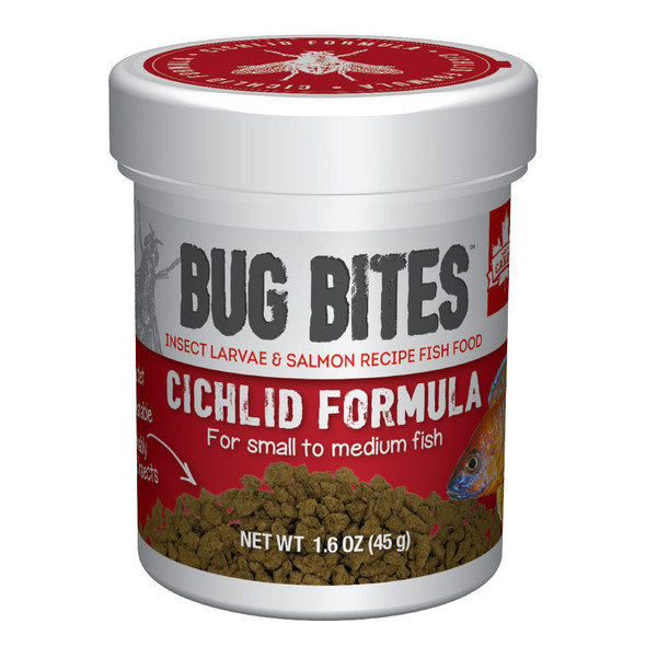 Bug Bites Cichlid Granules (1.6 oz / 45 g) - Fluval