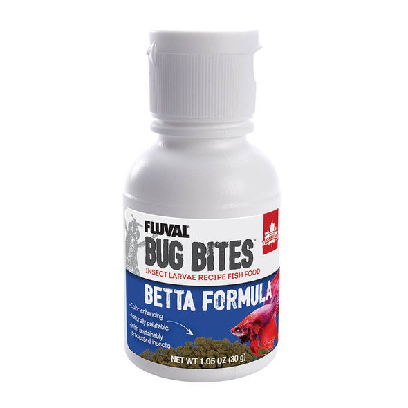Bug Bites Betta Micro Granules (1.05 oz / 30 g) - Fluval