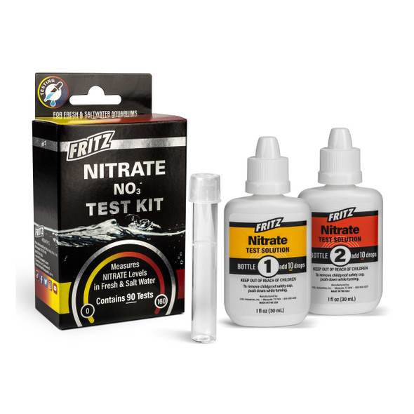 Nitrate Liquid Test Kit (Up to 90 Tests) - Fritz Aquatics