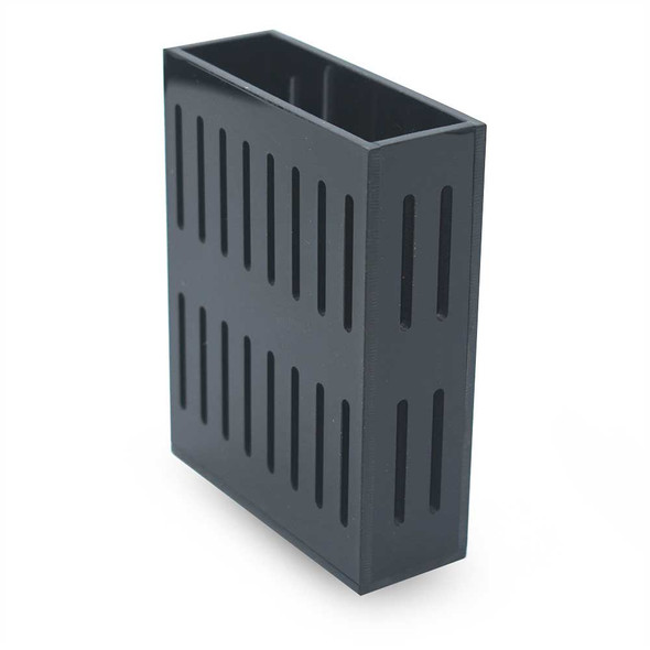 Mangrove Starter Box (Black) - 1/2" Glass  (3" x 1" x 4") - PNW Custom