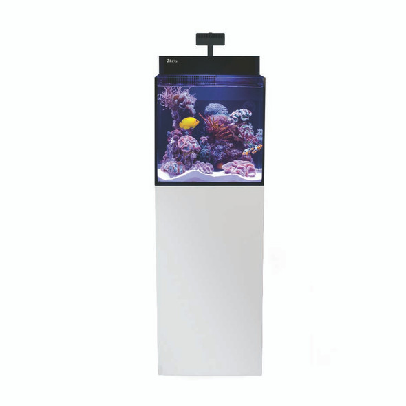 White Max Nano Cube G2 - 20 Gallon Aquarium (White Stand) - Red Sea