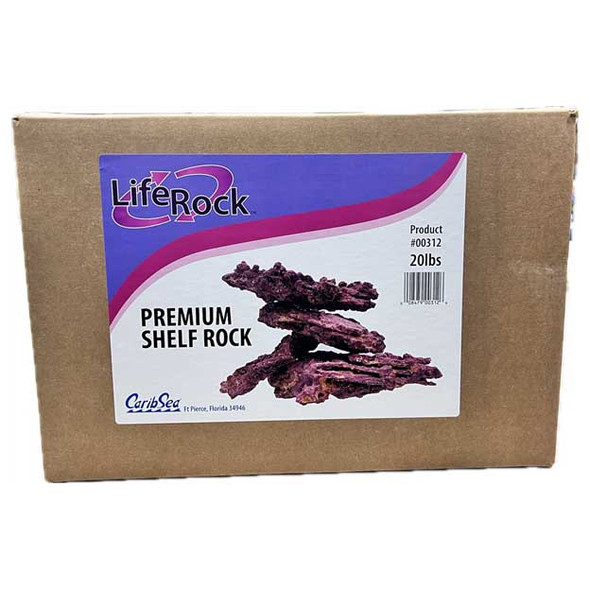 LifeRock Ultimate Shelf Rock (20 lbs) - Caribsea