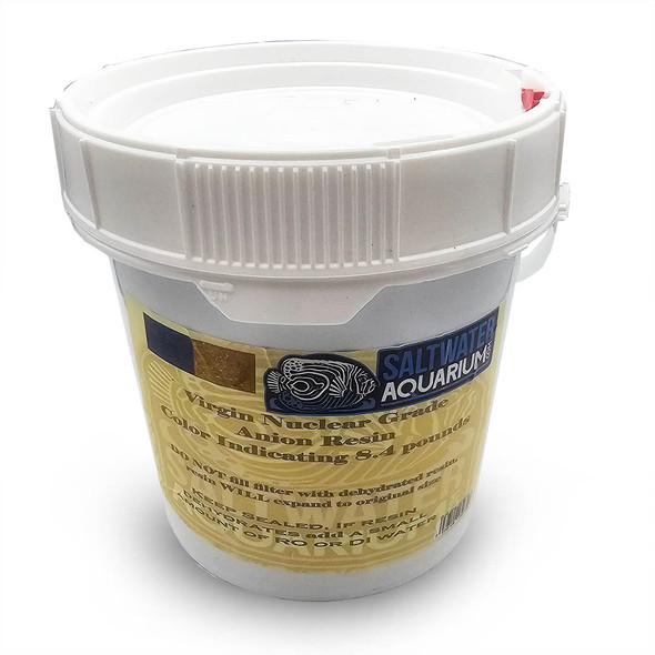 8.4 lbs Premium ANION Charged Bulk Deionization Resin (Color Changing) RODI - SaltwaterAquarium