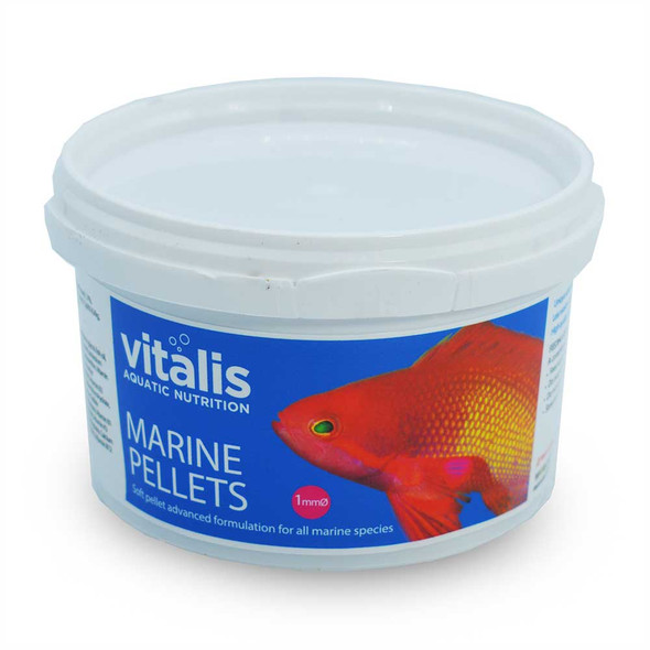 Vitalis Marine Pellets 1mm (140g - 4.94 oz) - Fritz Aquatics