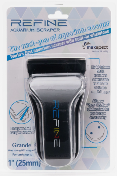 (Large) Magnetic Aquarium Glass Scraper Refine Standard - Maxspect