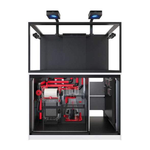 Reefer MAX S-1000 G3 - 264 Gallon White All In One Aquarium - Red