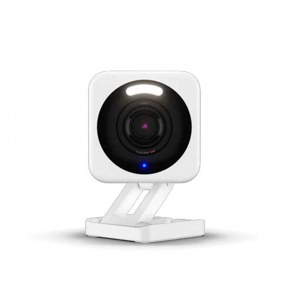 White WYZE Cam v4 2.5K HD WiFi Smart Home Aquarium Security Camera