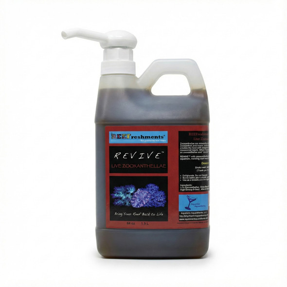 REVIVE Live Zooxanthellae (64 oz) Coral Food - Pump Jug - REEFreshments