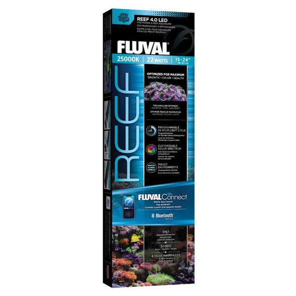 (USED) Reef 4.0 (15" - 24″) LED Fixture (22W) - Fluval
