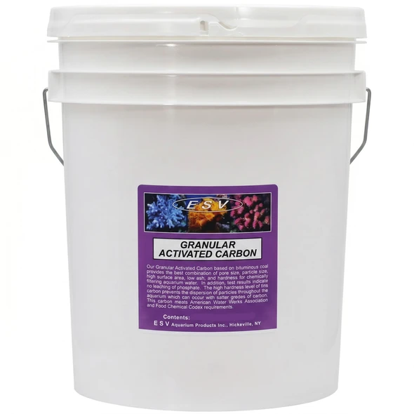 Granular Activated Clean Carbon 5 Gallon Bucket (20 lbs) - ESV 
