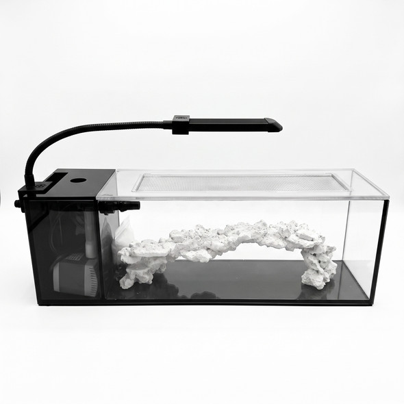 3.3 Gallon PNW Custom × Yee Mesh Lid Aquarium Bundle The Ultimate Peninsula Nano Reef