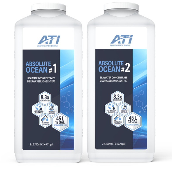 Absolute Ocean 2 x 2.700ml Set - Perfect Seawater Concentrate - ATI
