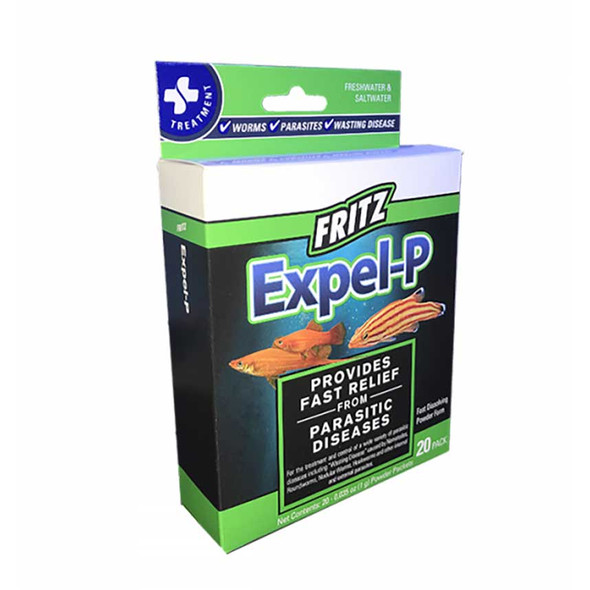 (EXPIRED 6/26) Expel-P Internal Parasite & Worm Treatment (20 Count) -  Fritz 