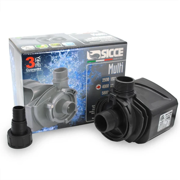 (OPEN BOX) Multi Quiet 4000 Water Pump (990 GPH) - Sicce