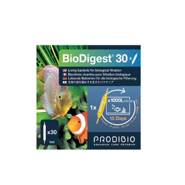 BioDigest 30 - Multi-Strain Bacteria for Biological Filtration - Prodibio