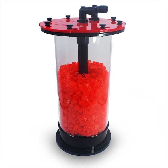 (OPEN BOX) RED Hard LID BioSpace Reactor 4-3 (4" x 27") Up to 160 Gallons - Bashsea