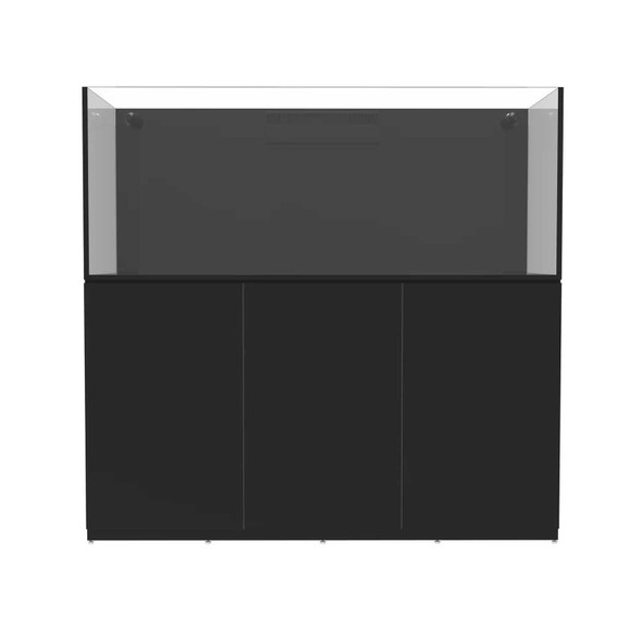 142 Gallon External Overflow Rimless Tank w/ Black Stand (Full Package) - Fiji Cube