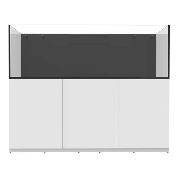 171 Gallon External Overflow Rimless Tank w/ White Stand (Full Package) - Fiji Cube