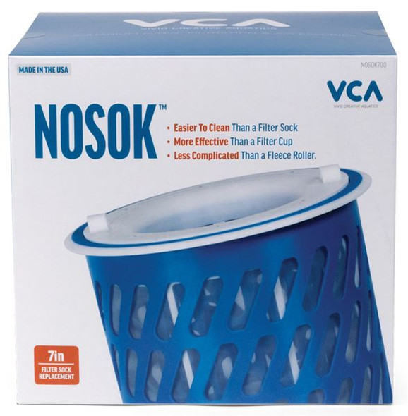 7" NOSOK Filter Sock No Sock Replacement Silencer Cup - VCA