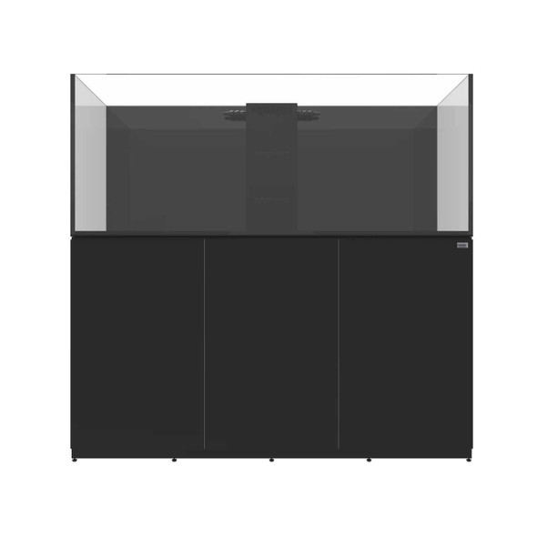 142 Gallon Internal Middle Rimless Tank w/ Black Stand (Full Package) - Fiji Cube