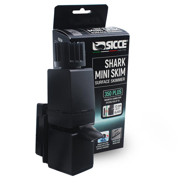 (OPEN BOX) Shark MINI Surface Skimmer 350 PLUS (up to 80 gallons) - Sicce