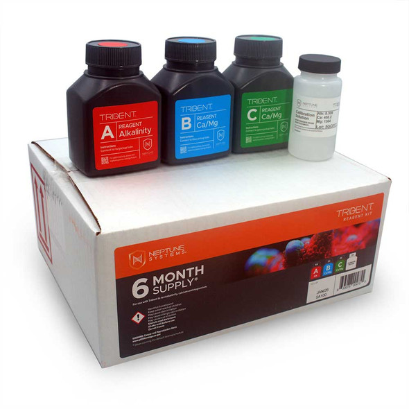 (DAMAGED BOX) Apex Trident Reagent Kit (6 Month Supply) - Neptune Systems