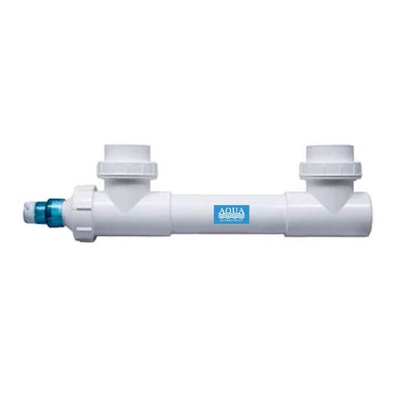 (OPEN BOX) Classic 25 Watt UV White 2" Slip Fitting - Aqua Ultraviolet