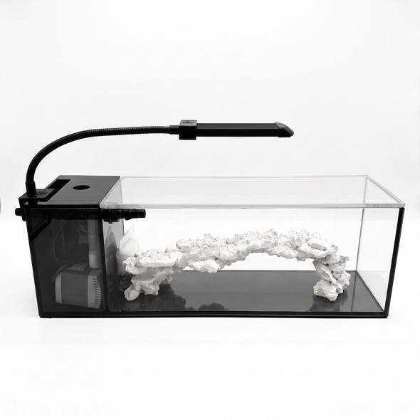 3.3 Gallon PNW Custom × Yee Solid Acrylic Lid Aquarium Bundle The Ultimate Peninsula Nano Reef