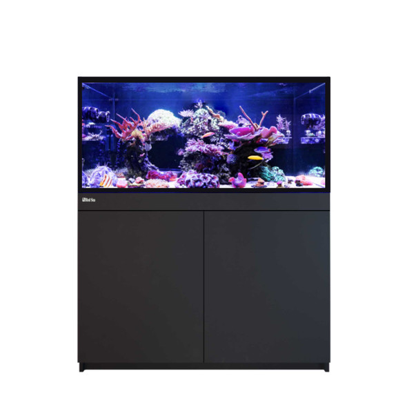 REEF-FRAME 350 - 93 Gallon Black Euro-Braced Aquarium - Red Sea