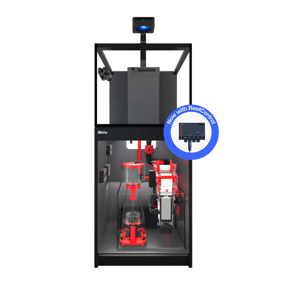 REEF-FRAME MAX 170 - 46 Gallon Black Euro-Braced Aquarium - Red Sea