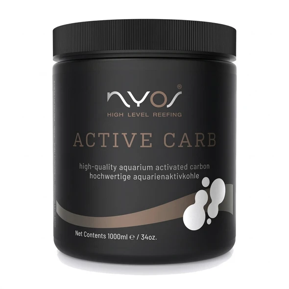 Active Carb (1000 ml) High Performance Steam Activated Carbon - NYOS