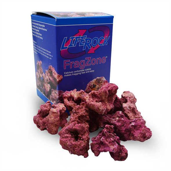 Life Rock Frag Zone (32 oz - 1.5 lbs) Live Rock Pieces - Caribsea