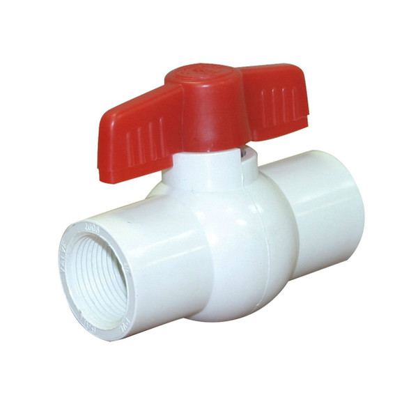 PVC Ball Valve 1" T X T - Generic