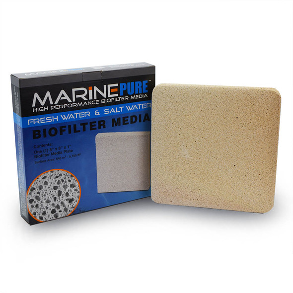 MarinePure Biofilter Block (8 x 8 x 4) - Cermedia