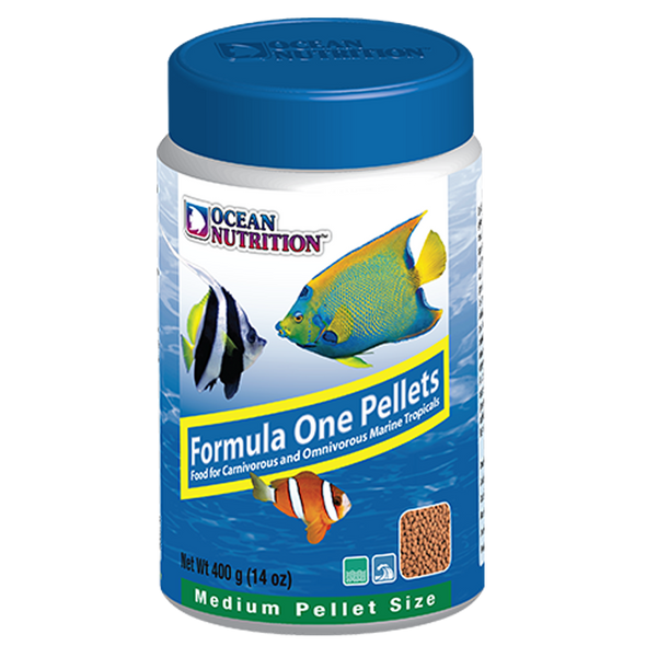 Formula One Medium Pellets Food (14 oz) - Ocean Nutrition