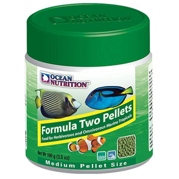 Formula Two Medium Pellets Food (3.5 oz) - Ocean Nutrition
