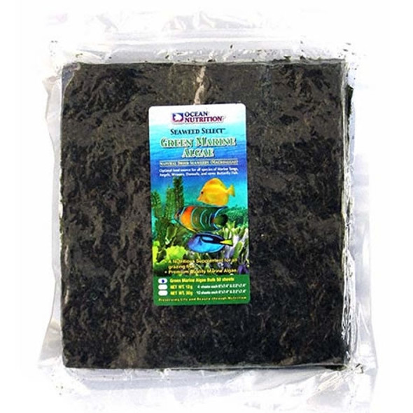 Green Algae Seaweed Bulk 50 Sheets - Ocean Nutrition