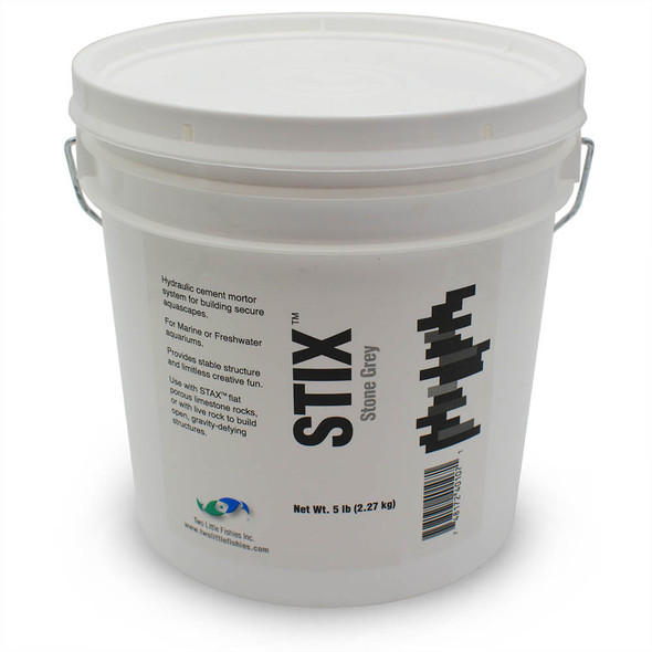STIX Stone Grey (5 lbs) Hydraulic Cement - Two Little Fishies