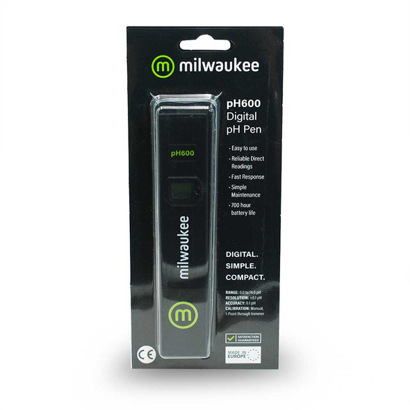 pH600 pH Economical Pocket Tester - Milwaukee