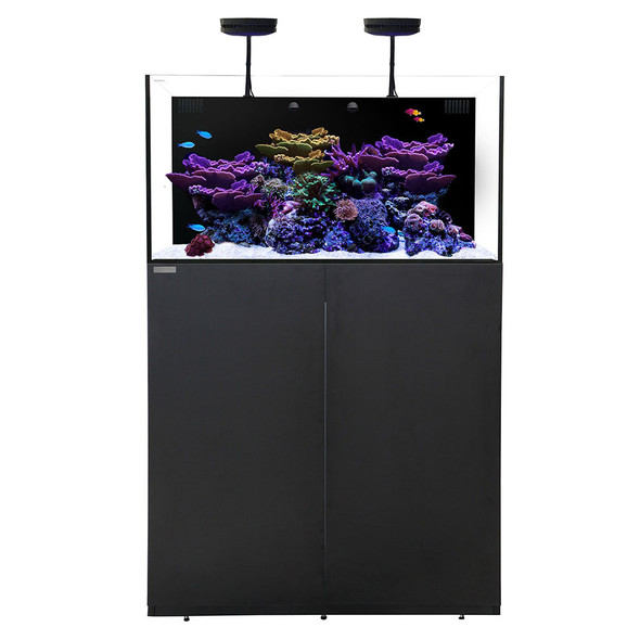 AIO 50.3 Aquarium w/Black Stand +PLUS w/ AI Prime & Black Flex Mount - Waterbox