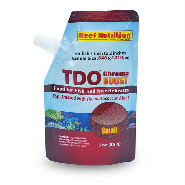 TDO-C1 Extra-Small Chroma Boost Fish Food (3 oz) - Reef Nutrition