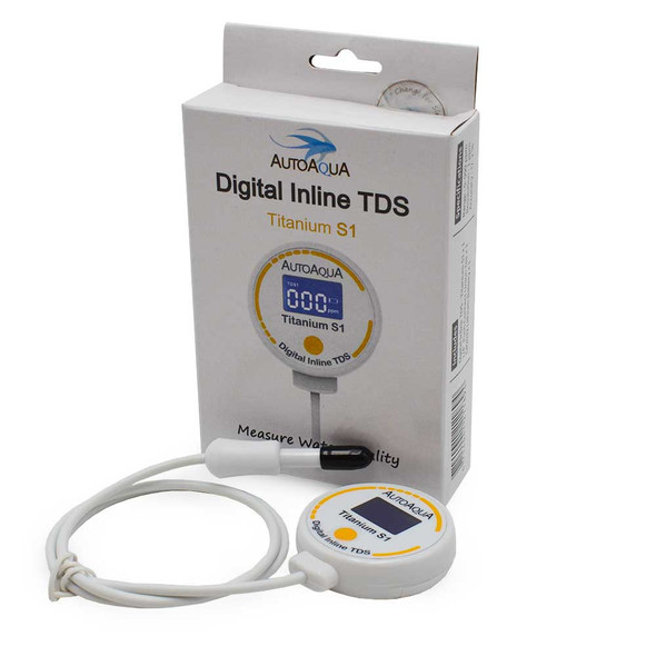 Titanium S1 Digital Inline TDS Meter - AutoAqua