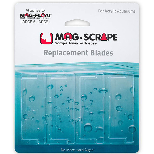 Replacement Blades for Large and L+ Acrylic Aquarium Cleaners - Mag Float