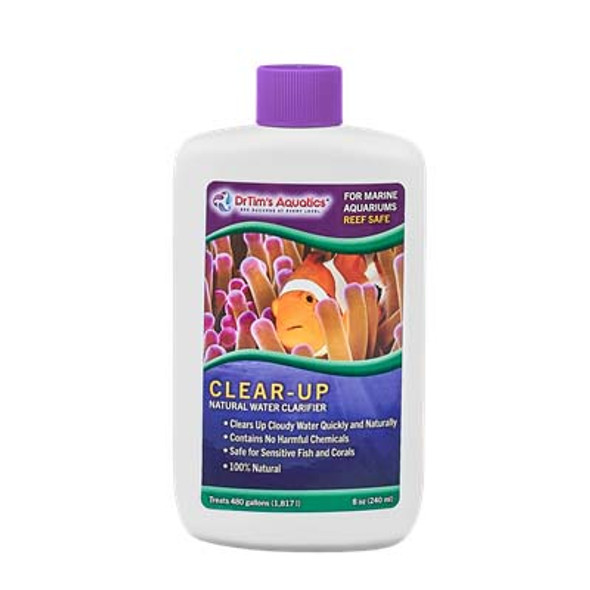 Marine Clear-Up (8 oz) 480 Gallons - Dr Tim's Aquatics